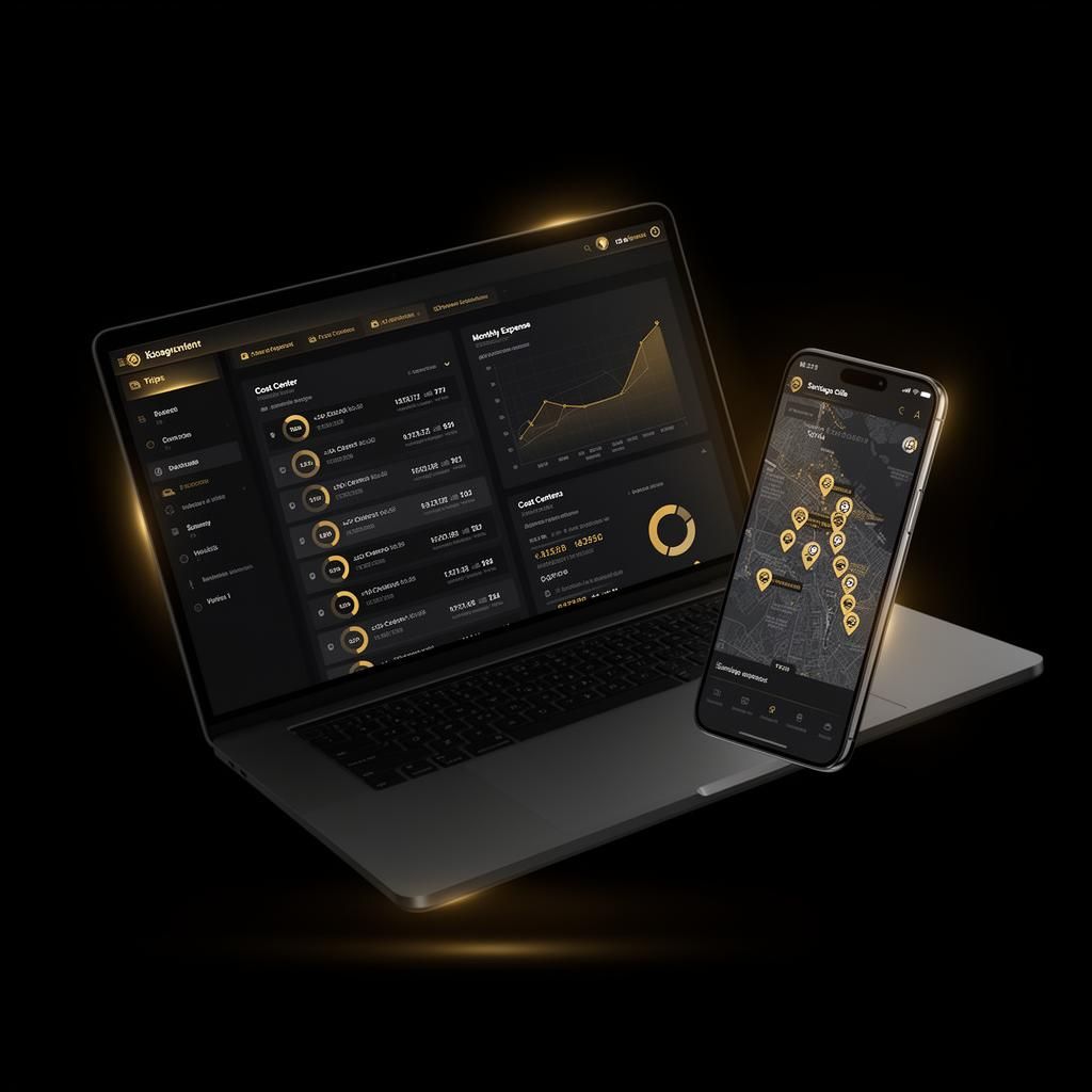 Apolo Portal — dashboard de control de viajes y app móvil